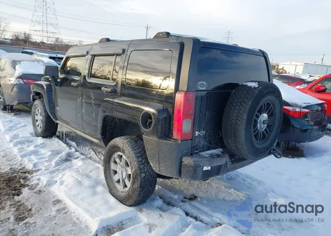2008 Hummer H3 Suv из США, поврежденный, VIN 5GTEN13E188201268